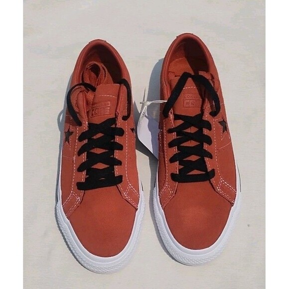 Converse One Star Pro Ox Suede Terracotta Unisex Adults Sz M 6 / W 7.5  NEW - Picture 2 of 6